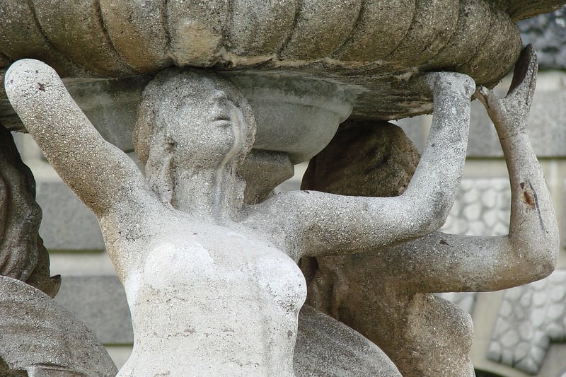 Mermaid fountains